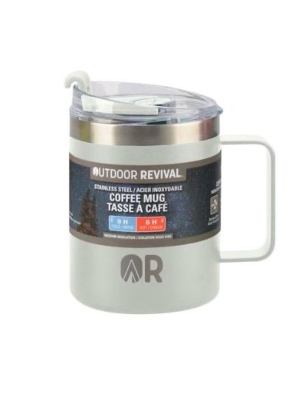 New Outdoor Revival Stainless Steel Coffee Mug -